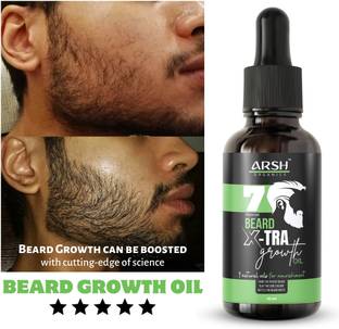Arsh Organics Beard Oil Supreme Quality With Vitamin E, For Growth, Nourishment & Shine Hair Oil