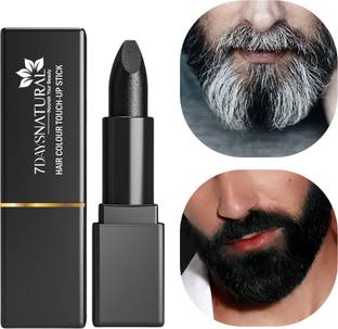 7days natural Instant Hair Colour Touch Up Stick - Natural Black Root Touch Up, Smudge-Proof , BLACK