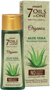 EMAMI 7 Oils in One Organics - Aloe Vera Hair Oil