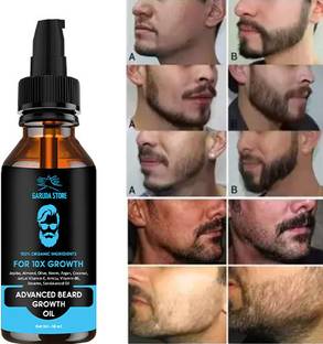 Garuda Store Beard Oil for Patchy Beard and Dry Skin - Nourishes and Hydrates Dry Skin Hair Oil