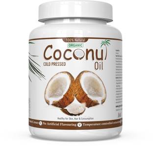 Gmore Virgin Cold Pressed Coconut Oil for Baby Massage , Skin , Hair Hair Oil