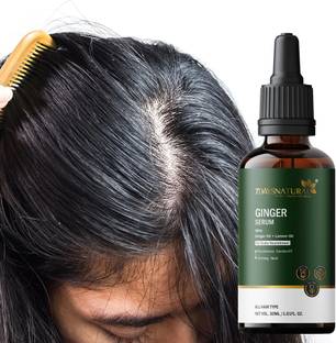 7 Days Ginger Germinal Oil Hair Growth Serum, Ginger Essential Oil Stop Hair Loss Hair Hair Oil