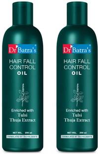 Dr Batra's Hair Fall Control Oil- 400ml (Pack of 2)          Hair Oil