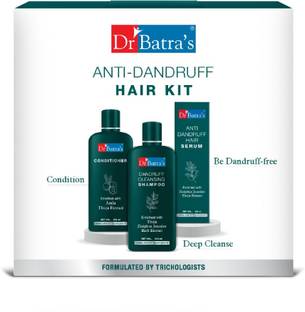 Dr Batra's Anti-Dandruff Hair Kit Lively Clean Hair & Healthy Scalp - 525 ml
