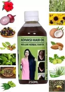 Adivasi ALMOND,NILGIRI,AMLA HERBAL HAIR GROWTH OIL Hair Oil