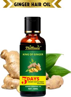 Phillauri Ginger Essential Pure Organic Hair Oil For Shiny & Dandruff Free  Hair Oil