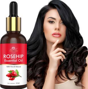 INTIMIFY Rosehip Seed Oil | 100% Pure | For Skin Care & Hair Care | For Women & Men Hair Oil