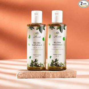 AUDORA BILOBA NATURALS FOR FALL CONTROL & RAPID REGROWTH- COMBO PACK. - 200ml Each Hair Oil
