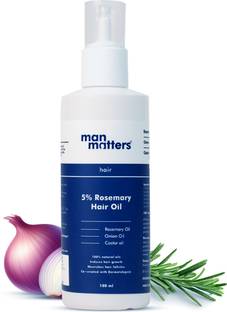 Man Matters Natural Hair Growth Oil | With Onion, Bhringraj, Shikakai, Amla, Brahmi Oil Hair Oil