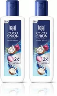 BAJAJ Coco Onion Hair Oil ,45 ml x Pack of 2 Hair Oil