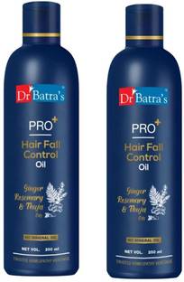 Dr Batra's PRO+ Hair Fall Control Oil -200 ML (Pack of 2) Hair Oil
