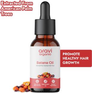 Aravi Organic Pure Batana Hair Oil For Hair Growth - Derived From American Oil Palm Nut Hair Oil