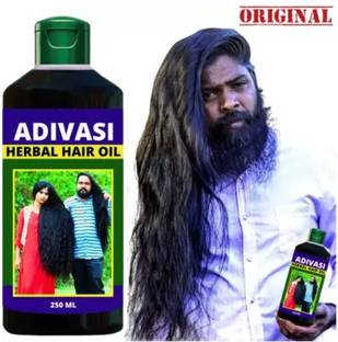 Adivasi Ayurvedic 100% Natural Hand Made Herbal Hair Oil 500ml Hair Oil