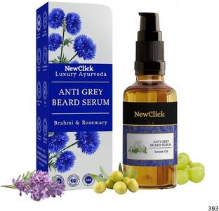 New Click Fast Absorbing Beard Oil for Grey Hair A393 Hair Oil