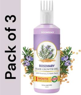 DOOMSDAY rosemerry hair growth hair oil enriched with rosemerry and methi dana Hair Oil