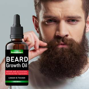 smartdrops Beard Oil Supreme Quality With Vitamin E, For Growth, Nourishment & Shine Hair Oil