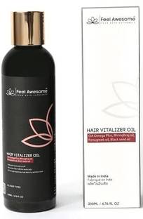 Feel awesome Hair Oil for Hair Growth & Prevents Hair loss (200ml) Hair Oil