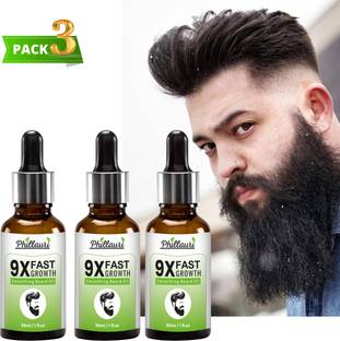 Phillauri Beard Oil For Beard Hair Growth and Moustache for Men Hair Oil
