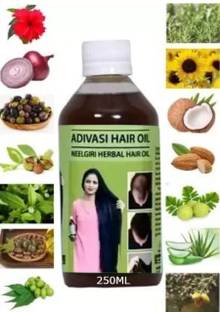Adivasi Natural Neelgiri Hair Growth Oil 250ml Hair Oil