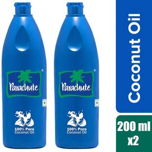 Parachute 100% Pure Coconut Oil ^200mlx2 Hair Oil