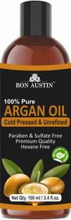 Bon Austin 100% Pure Organic Argan oil(100 ml) Hair Oil
