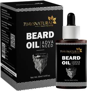 7days natural Beard Growth Oil - More Faster Beard Growth |Softens, Strengthens Shine Beard Hair Oil