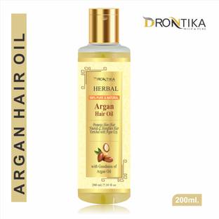 drontika 100% Pure & Natural Argan Oil For Hair Growth Healthy Skin Hair Oil