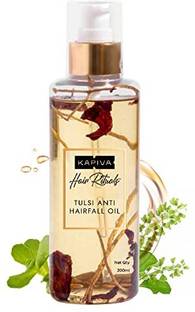 Kapiva Tulsi Anti Hairfall Oil | 100% Ayurvedic Oil for Hairfall Hair Oil