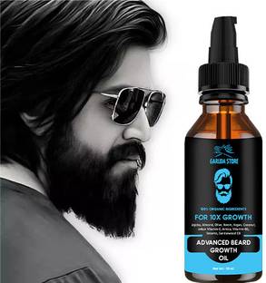 Garuda Store Beard Growth oil for mens, patchy beard growth oil - Limited Time Offer Hair Oil
