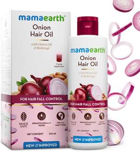 Mamaearth Onion Redensyl For Fall Control Hair Oil