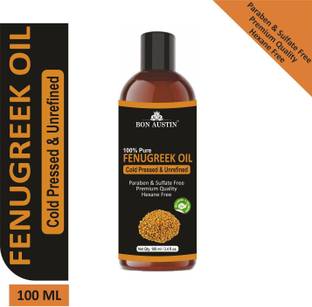 Bon Austin 100% Pure & Natural Fenugreek oil(100 ml) Hair Oil