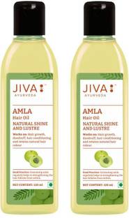 JIVA AYURVEDA Amla Hair Oil-Pack 2-240ml Hair Oil