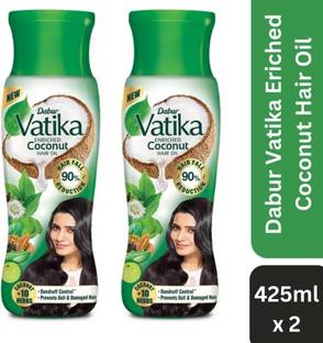 DABUR VATIKA Enriched Coconut -10+ Herbs. Hair Oil