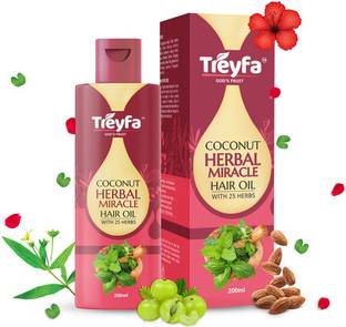 TREYFA Coconut Herbal Miracle hair oil for complete hair care essentials Hair Oil