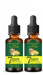 Bejoy Regrow 7 Day Ginger Hair Germinal Hair Serum Loss Treatment Oil Hair Oil