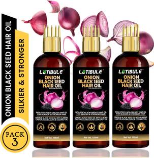 Latibule Black Seed Onion Hair Oil - WITH COMB APPLICATOR - Controls Hair Fall Hair Oil