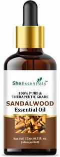 She Essentials Sandalwood Oil 100% Natural & Pure for Hair Care Hair Oil