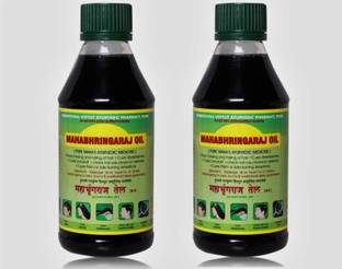 Mahabhringraj AYURVEDIC HAIR OIL 200ML PACK OF 2 Hair Oil