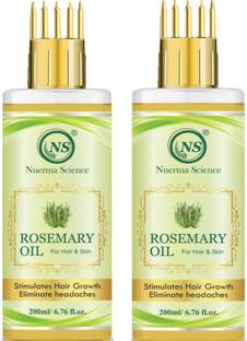 Nuerma Science Rosemary Oil For Fast Hair Growth and Healthy Scalp & Hair (Pack of 2) Hair Oil