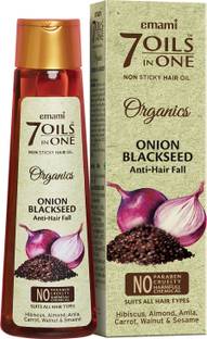 EMAMI 7 Oils in One Organics - Onion Black Seed Hair Oil