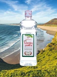 GREENNUT Virgin Coconut oil Cold Pressed Pack of 1 Hair Oil