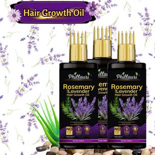 Phillauri ROSEMARY ESSENTIAL OIL For Skin, Fast Hair Growth 100% Pure & Natural Hair Oil
