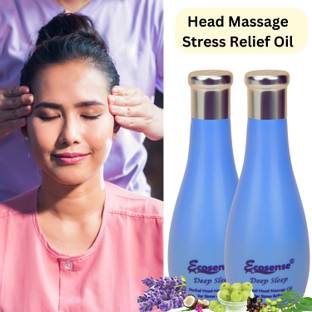 Ecosense Deep Sleep and Stress Relief, Head Massage  Hair Oil