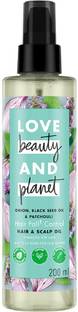 Love Beauty And Planet Onion Black Seed & Patchouli  Hair Oil