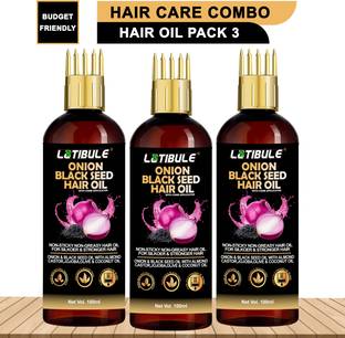 Latibule Black seed onion hair oil-with comb applicator- controls hair fall Hair Oil