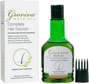 groviva Hair Oil 100 ml | Complete Hair Solution | Promotes Hair Growth Hair Oil