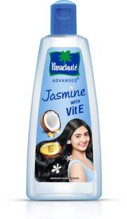 Parachute Advansed Jasmine Coconut with Vitamin E for Healthy Shiny Hair, Non-sticky Hair Oil