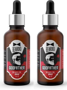 BEARDO Godfather Lite Beard Oil Combo With Natural Ingredients Hair Oil