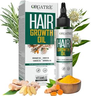 Orgatre Fights Dandruff,Reduce Hairfall & Moisturises The Scalp,Bhringraj Hair Oil