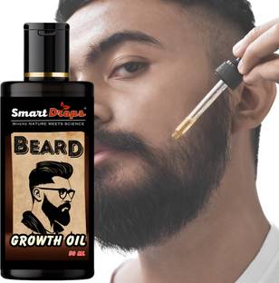 smartdrops Pure Beard Growth Hair Oil 100% Natural Oil Used Beard oil (50 ml) Hair Oil